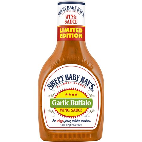 Sweet Baby Ray S Garlic Buffalo Wing Sauce 16 Fl Oz Walmart