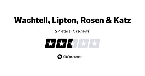 Wachtell, Lipton, Rosen & Katz Reviews - Honest 5 Customer Reviews on ...