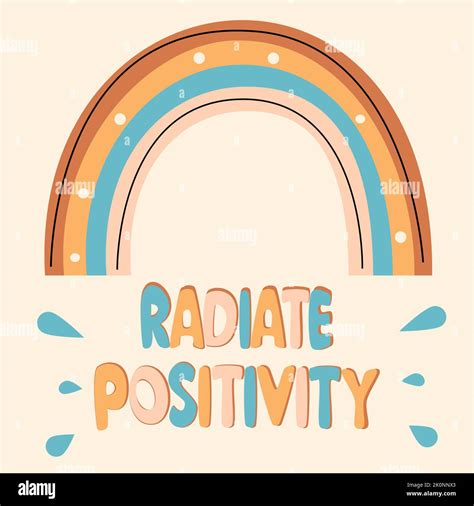 Cute Colourful Modern Minimalist Hand Drawn Lettering Radiate