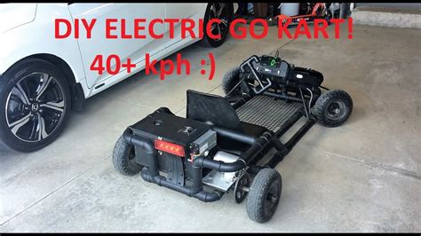 How We Made A DIY PVC EMT Electric Go Kart 48V 2000W YouTube