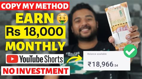 Earn Money Online Without Investment Copy My Method Earn Rs 18 000