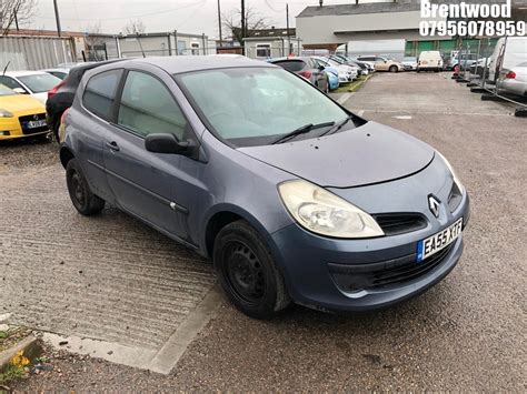 John Pye Vehicle Auctions Location Brentwood 2005 Renault Clio