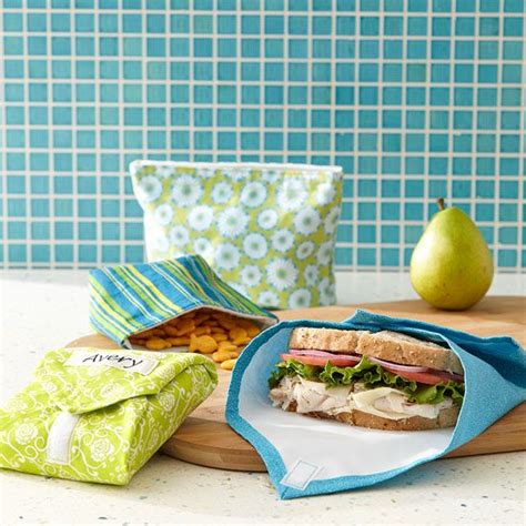 DIY Reusable Snack Bags Sandwich Wraps Nice How Many Plastic Bags