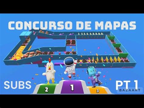 Concurso De Mapas En Stumble Guys Gg Ruso Youtube