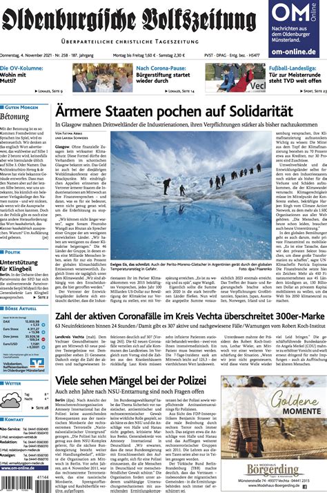 Oldenburgische Volkszeitung Drehscheibe