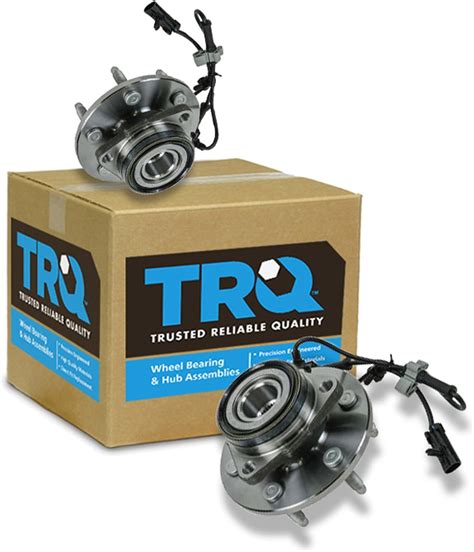 Amazon Trq Front Wheel Hubs Bearings Pair Set W Abs For Chevy