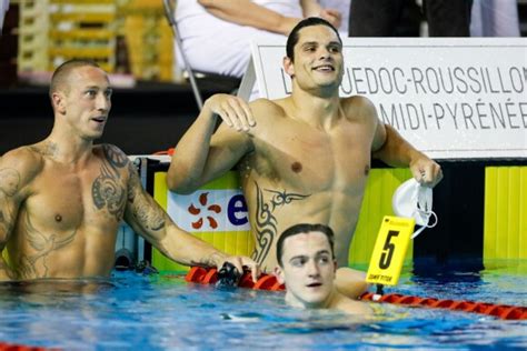 Photo Florent Manaudou se qualifie sur 50m devant Frédérick Bousquet