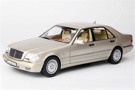 Mercedes Benz S Class S600 W140 Diecast Car Model 118 Silver Sd03h123