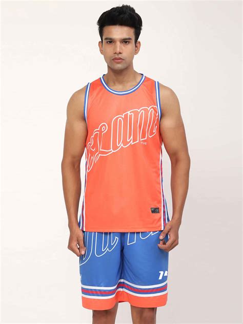 Orange Basketball Jersey - HYVE