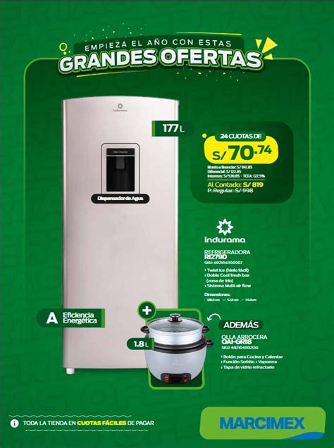 Catálogo Empieza el año con estas grandes ofertas C01 21 Marcimex