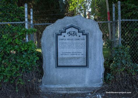 Temple Israel Cemetery (Landmark #765)! - The Bill Beaver Project