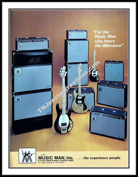 Music Man Guitar Amps What A Beautiful Image Leo Fender Guitar Music