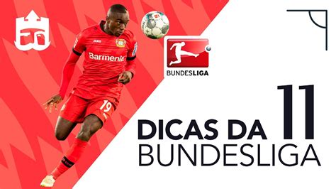 Dicas da 11ª rodada de Bundesliga YouTube