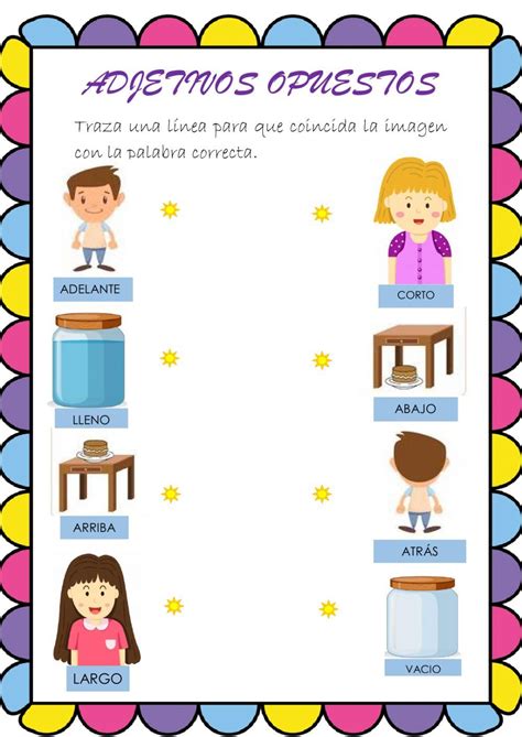 Ejercicio Online De Los Adjetivos Para Tercero De Primaria Puedes