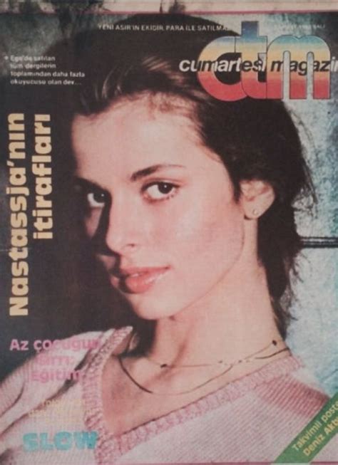 Nastassja Kinski Covers Cumartesi Magazine Turkey 1982