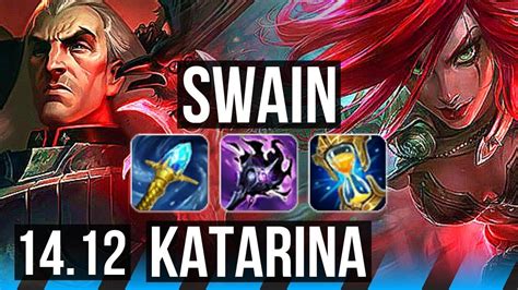 Swain Vs Katarina Mid Rank Swain Dominating Vn