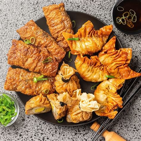 Jual Halal Ekado Pangsit Lumpia Ayam Udang Kuo Tie Dimsum Goreng