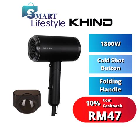 Khindpensonic Hair Dryer Hd1800 Hd1822 Phd 1802fi Shopee Malaysia