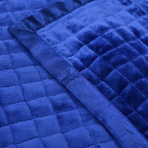 Buy Homesmart Blue Ultra Soft Crystal Velvet 3pcs Comforter Set Queen At Shoplc