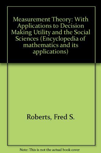 『measurement Theory With Applications To Decision Making 読書メーター