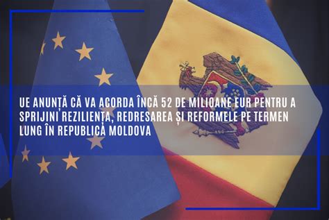 UE anunță că va acorda încă 52 de milioane EUR pentru a sprijini