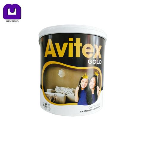 Jual AVITEX GOLD CAT TEMBOK INTERIOR EXTERIOR 5 KG AVIAN ALL VARIAN