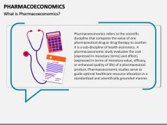 Pharmacoeconomics Powerpoint And Google Slides Template Ppt Slides