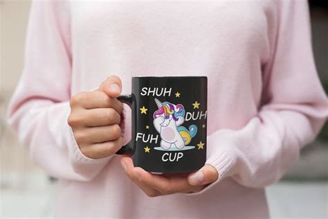 Unicorn Shuh Duh Fuh Cup By Sweetteestorecom On Etsy Listing687581049