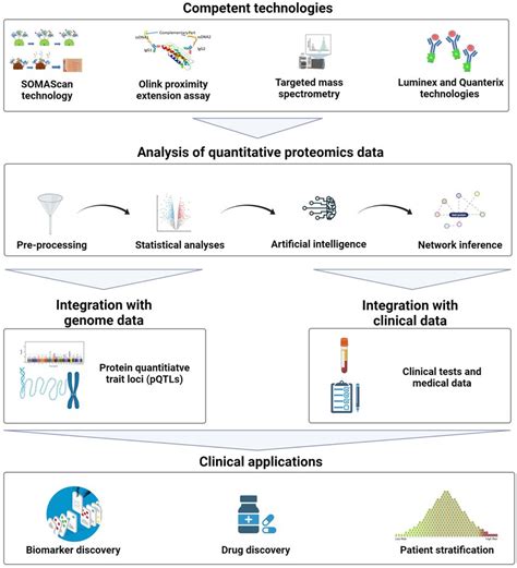 General Workflow For Quantitative Proteomics The Figure Describes