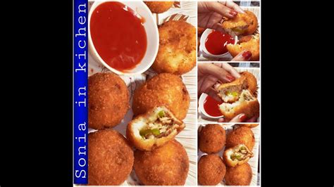 Chicken Bread Balls Chicken Mayo Balls Easy Snack Recipe Ramzan