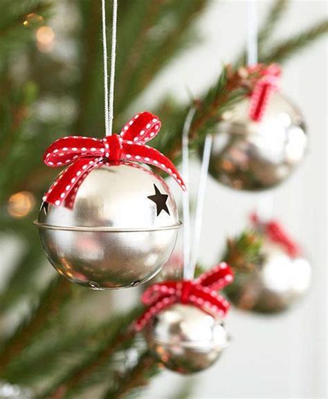 Silver Bell Christmas Ornaments