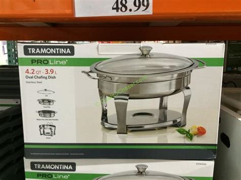 Tramontina 42qt Chafing Dish Stainless Steel Costcochaser