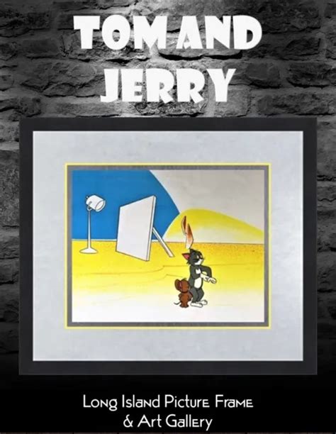 Original Hanna Barbera Tom Jerry Hand Painted Animation Production