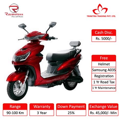 Raymotoss Rider R1 Electric Scoty OYO PASAL