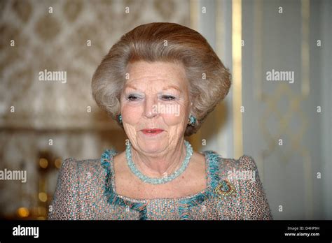 Dutch Queen Beatrix Welcomes President Yayi Of Benin And His Wife