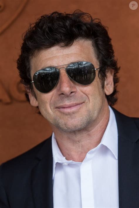 Photo Patrick Bruel Les célébrités au village des Internationaux de