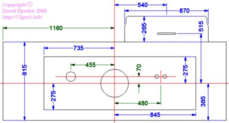 Dimensions of Turret | TIGER1.INFO