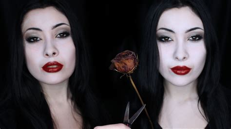 Morticia Addams Makeup Tutorial YouTube