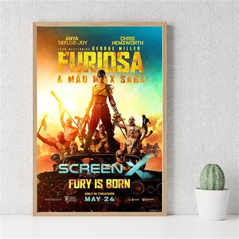 Furiosa A Mad Max Saga 2024movie Poster,canvas Print, Art Poster for ...