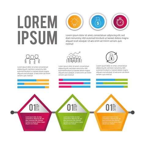 Premium Vector Business Infographic Data Diagram Information