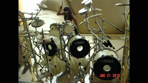 Metallica Lars Ulrich Figure And Drum Set Youtube