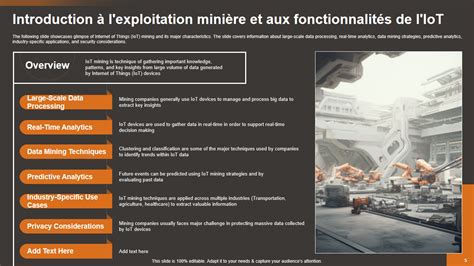 Comment lIoT transforme lindustrie minière PPT et PDF