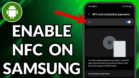 How To Enable Nfc On Samsung Youtube