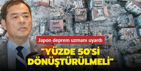 Japon Deprem Uzman Uyard Y Zde Si D N T R Lmeli