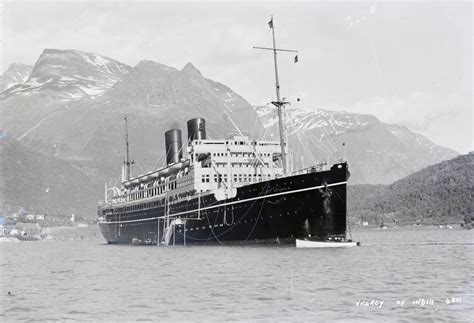 A Starboard Bow View Of The Peninsular Oriental Steam Navigation