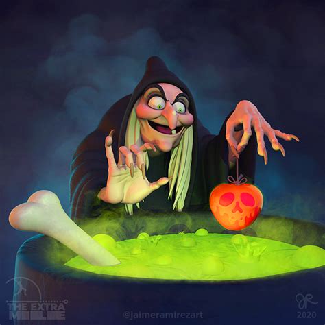 Snow White Witch Apple