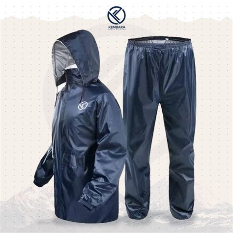 Jual Jas Hujan Jaket Waterproof In Celana Set Jas Hujan Pria