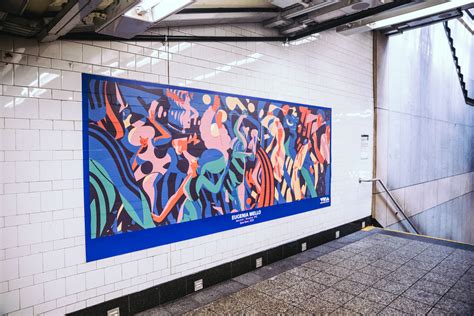 A surprising underground art show found on the nyc train 1 8