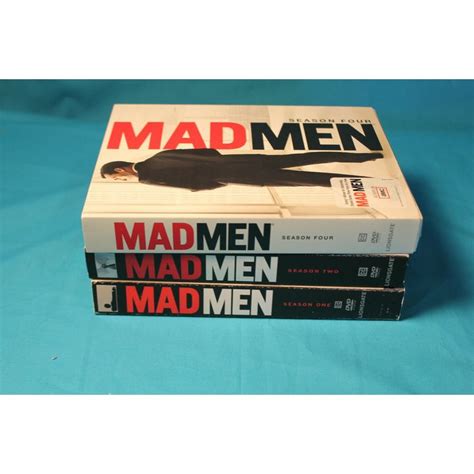 TV Series Mad Men 3 Season DVD Lot Season 1 2 And 4 Is New