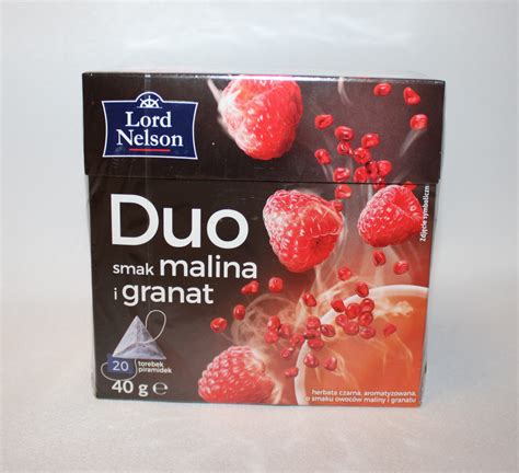 Lord Nelson Herbata Czarna Duo Malina I Granat T Stare Miasto Kup